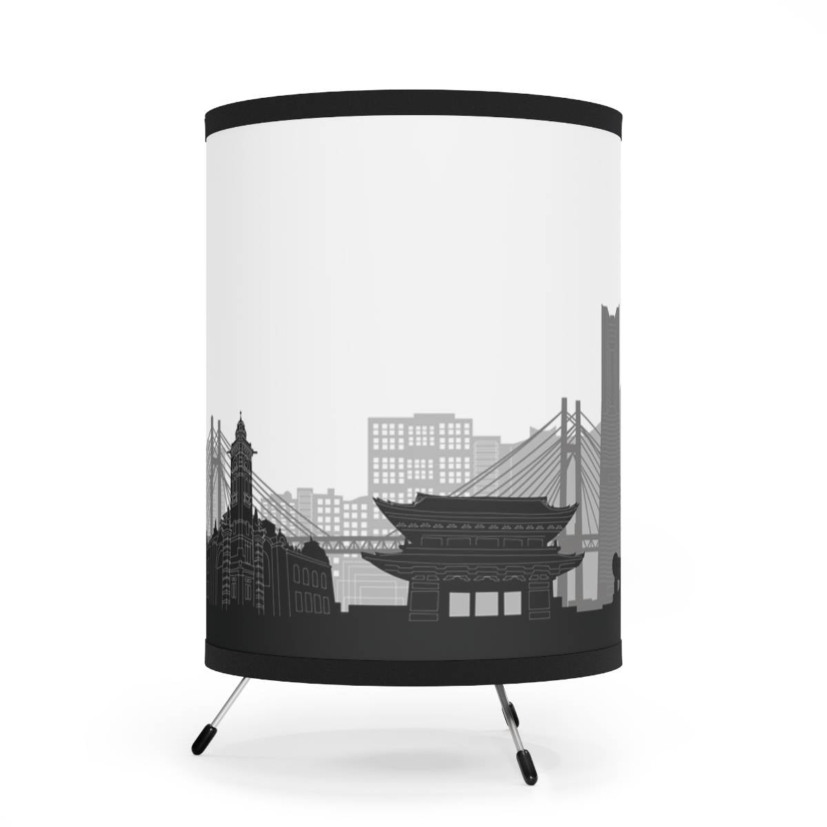 Tripod lamp - Yokohama skyline – Kiruato