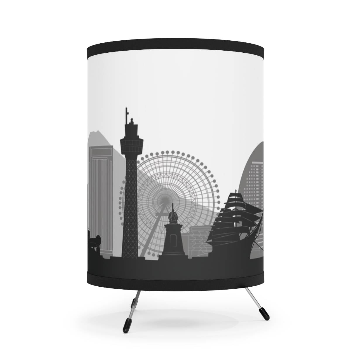 Tripod lamp - Yokohama skyline – Kiruato