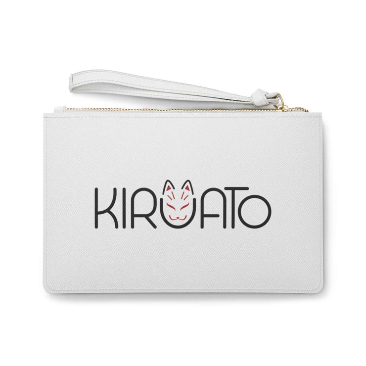 Clutch bag, white, back