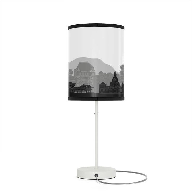 Lamp on a stand with Kyoto&