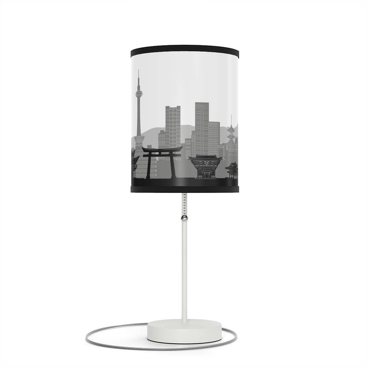 Lamp on a stand with Kyoto&