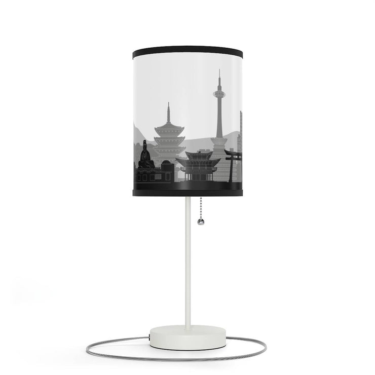 Lamp on a stand with Kyoto&