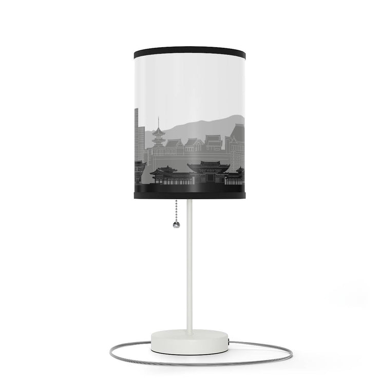 Lamp on a stand with Kyoto&