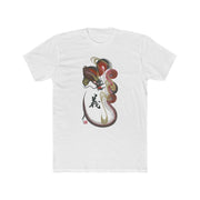 T-shirt - Men - Red Dragon With "Integrity" Character - white - front