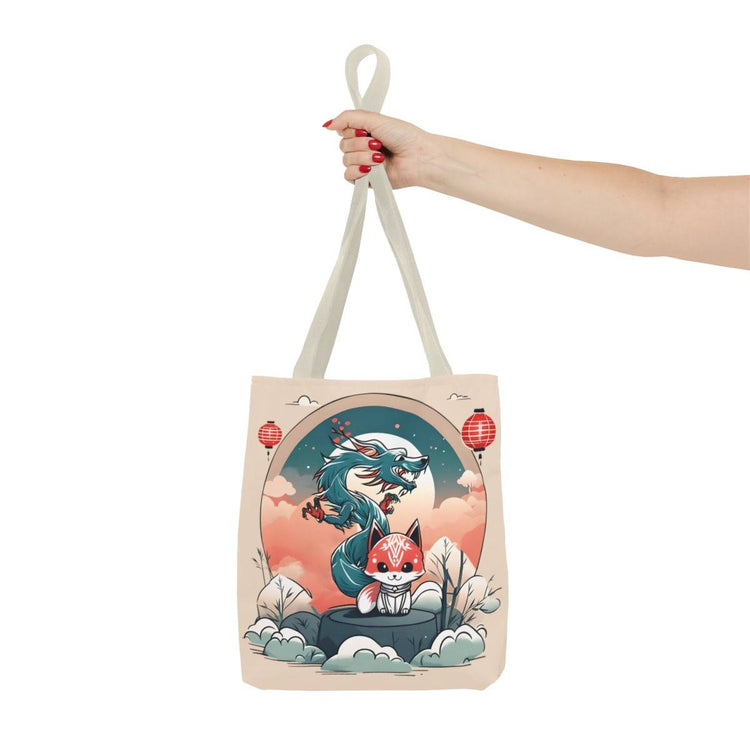 Tote bag - Legendary creatures - Kitsune and dragon – Kiruato